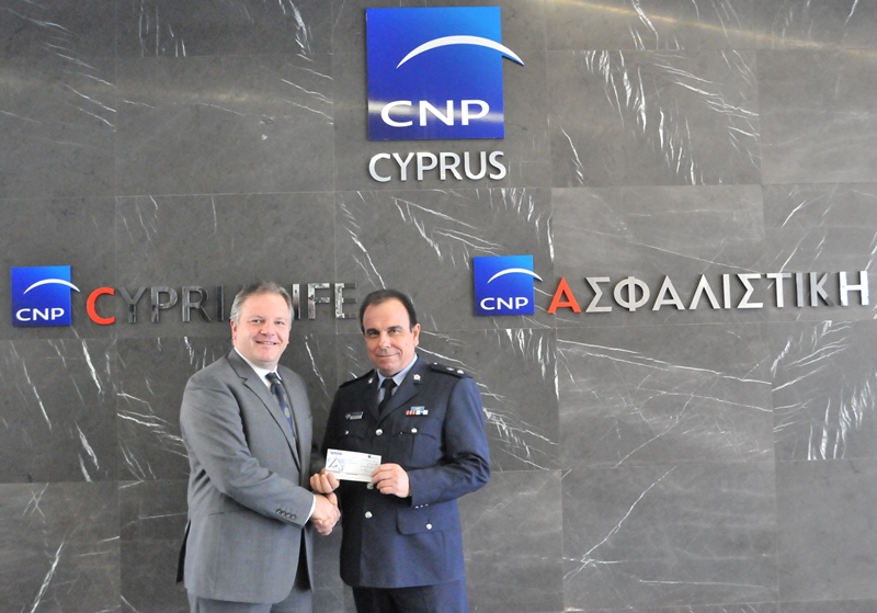 CNP ASFALISTIKI DONATION TO ROAD SAFETY CAMPAIGN 2017
